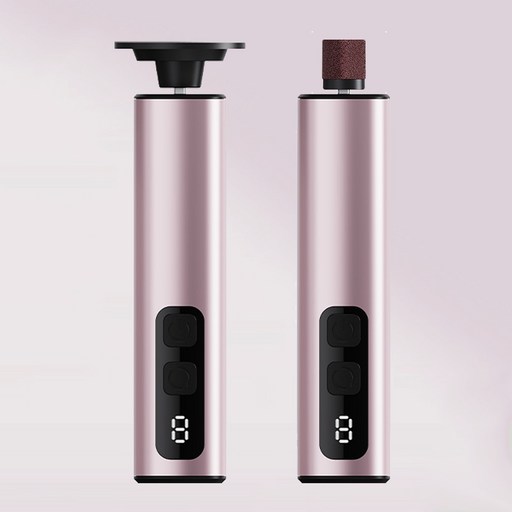 SmartGo 2in1 무선 충전식 전동 발각질제거기 다용도 발 뒤꿈치 발바닥 굳은살제거 C-type
