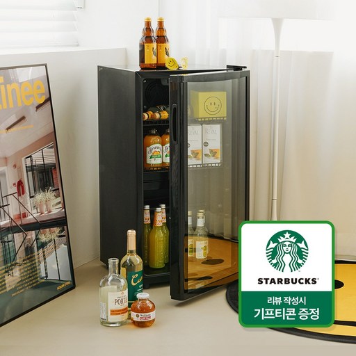 포쿨 미니 쇼케이스 냉장고 KVC-90 90L