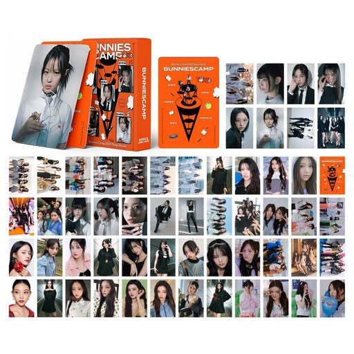 NJ 포토카드 포카 55장 세트