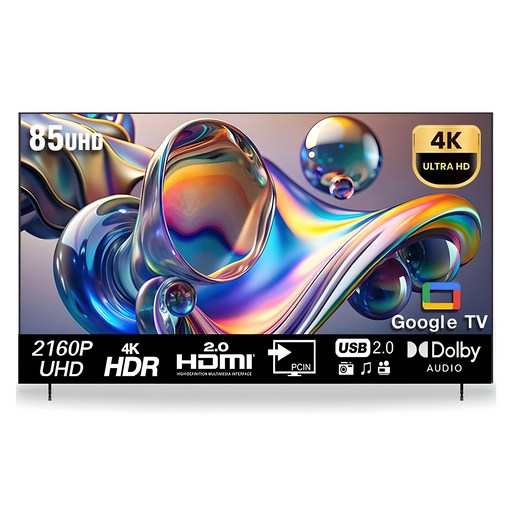 아이사 4K UHD DLED 제로베젤 스마트 TV
