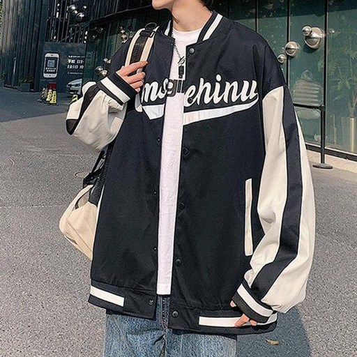 투니스 남성 루즈핏 야구점퍼