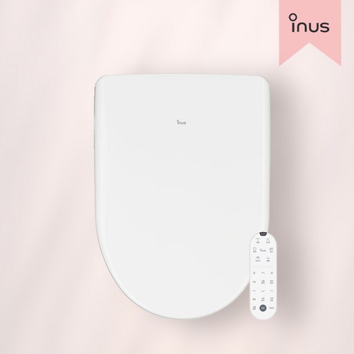 이누스 비데 필터 없는 IPX5 방수 스마트 터치 리모컨
