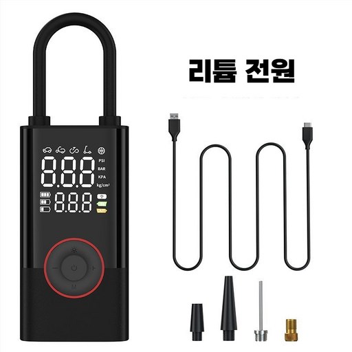 ZOZOFO 무선 에어 펌프 보조 배터리 자동 공기 바람 주입기 휴대용 자동차 차량용 전동 에어 펌프