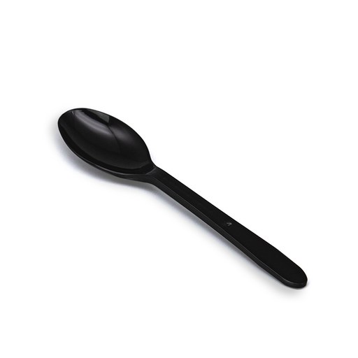 [ILYONG] 일회용 숟가락 CI 170mm 낱개포장 (1매씩 커팅) 검정