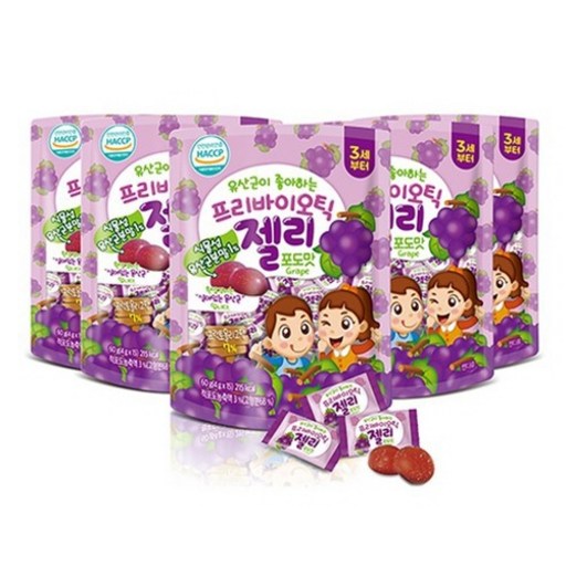 프리바이오틱 젤리 포도맛