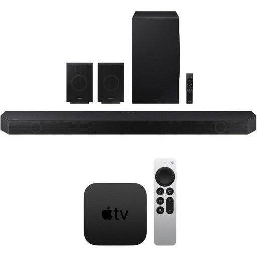 Samsung DH1391268 삼성 Q990D 11.1.4채널 사운드바 HWQ990DZA 번들 TV 4K 64GB, Samsung DH1391268 삼성 Q990D 11.