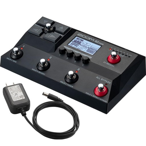ZOOM B2 FOUR IR DI 11 82 USB B [ 베이스 멀티 이펙터 탑재 모델 프리앰프 베이스