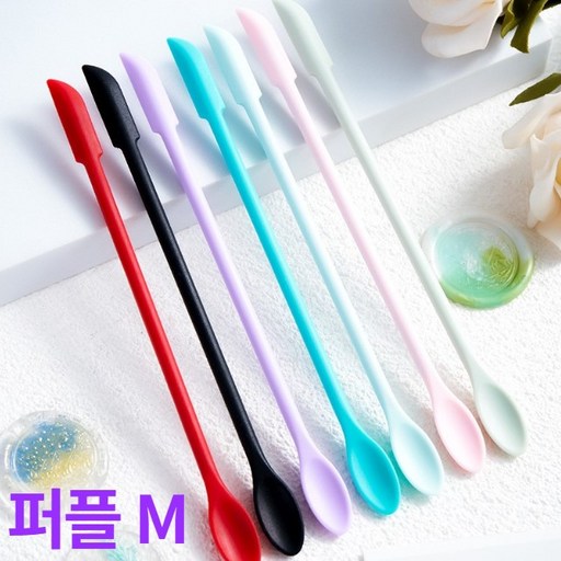모모킹 파충류 크레스티드게코 피딩용 실리콘 스푼 M