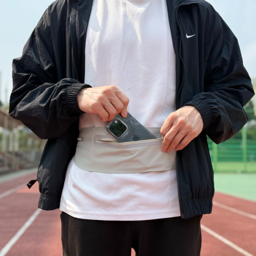 라운드핏 가벼운 방수 러닝 벨트 플립 벨트