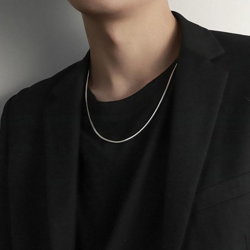 테티아 남자 패션 목걸이 줄