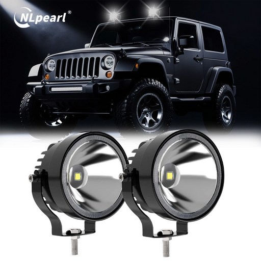 차량용 LED 스포트라이트 스포트라이트 스타일 흰색 12V-24V