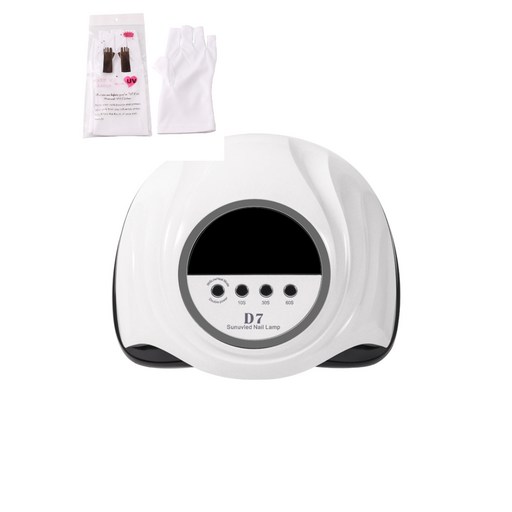 MYKOMI 젤네일 램프 UV/LED 램프 208W 66개 램프 레드 라이트 네일 램프