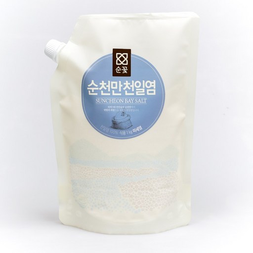 순꽃 순천만천일염 미세염 HACCP 우수천일염사용