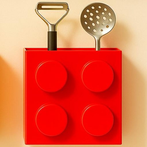 다용도 귀여운 레고 블록 냉장고 자석 수납함