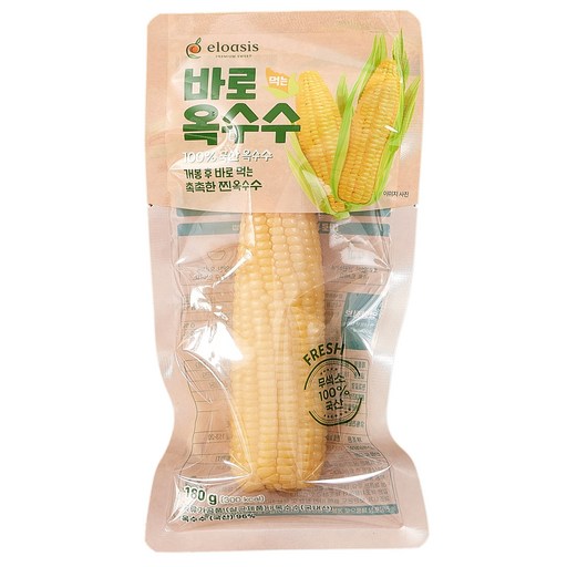 국내산 간편간식 실온보관 바로 먹는 찰옥수수