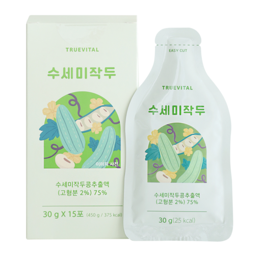 트루바이탈 수세미작두 비염에 좋은 국내산 수세미 작두콩 엑기스 어린이비염