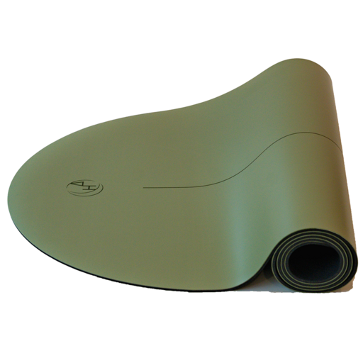 하티 하프문 논슬립 요가매트, 1개, 말차그린