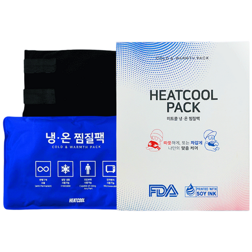 히트쿨 냉온찜질팩 목 어깨 허리 복부 생리통 얼음주머니 온열 찜질팩