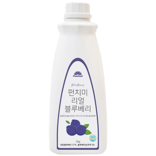 펀치미 리얼 블루베리 베이스 대용량