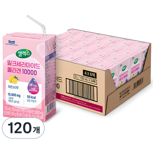 셀렉스 밀크세라마이드 콜라겐 10000 음료