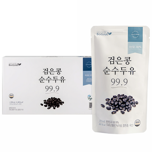 바디랩 검은콩 순수 두유 99.9
