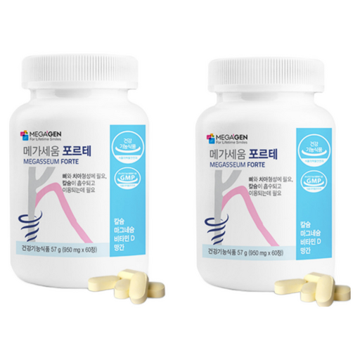 메가젠임플란트 메가세움 포르테 치아 영양제 치아 뼈 건강 마그네슘 칼슘