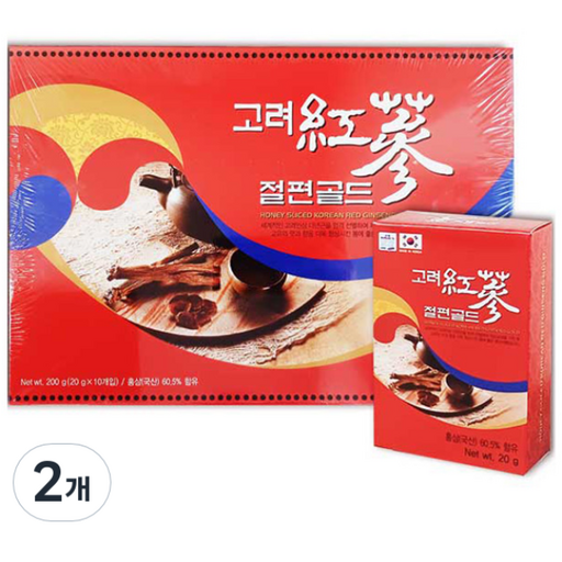 조은약초 고려홍삼절편 골드