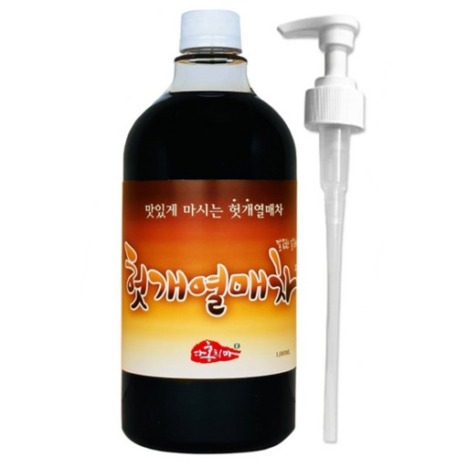 홍치마 대용량 헛개열매차 원액 엑기스 고농축 헛개수 나무 액상 1000ml 다홍치마 (물병 X)