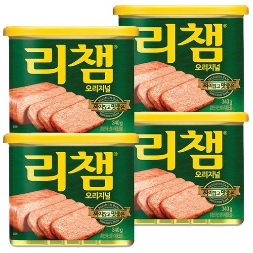 리챔 오리지널 햄통조림 4개 340g