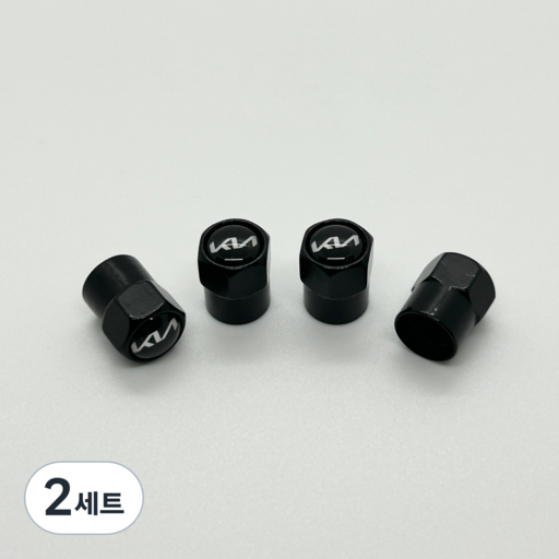 기아 타이어 밸브캡 에어캡 마개 [4P 세트]