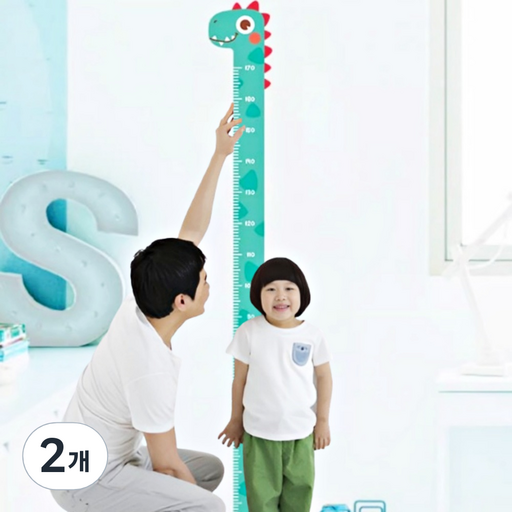 브라이프 쑥쑥크는 아이 키재기 벽 스티커