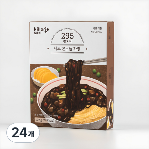 저칼로리 저당 제로콘누들 다이어트 짜장 라면