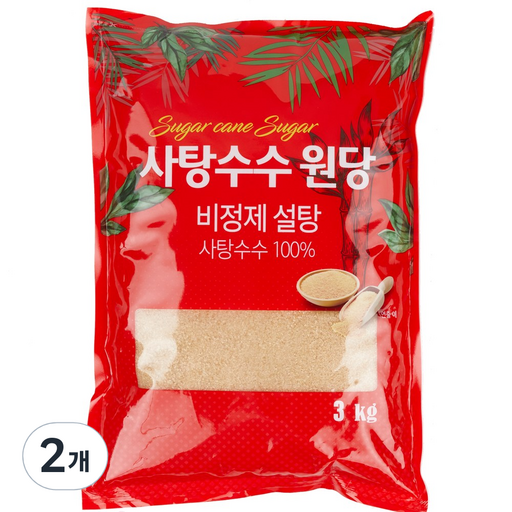달곰 사탕수수 비정제 원당 설탕