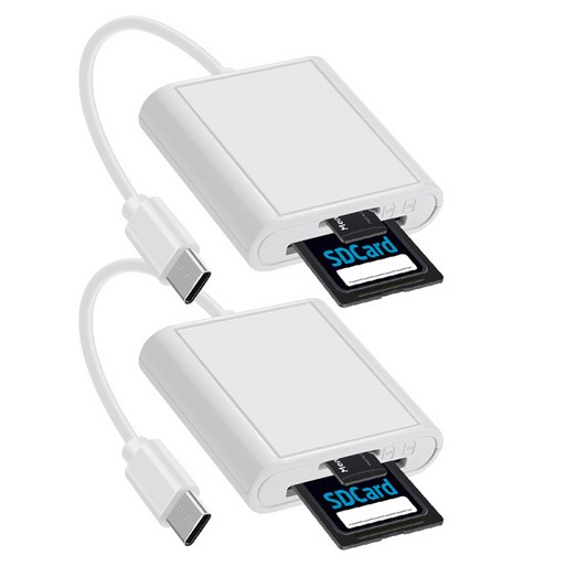 컴스 USB Type C Micro SD 카드리더기