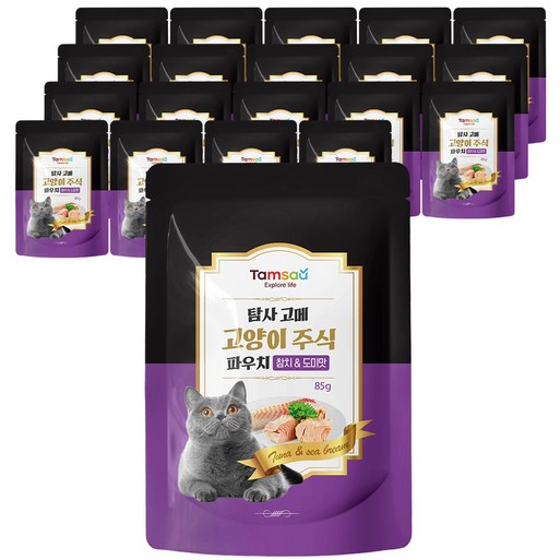 탐사 고양이 고메 주식 파우치