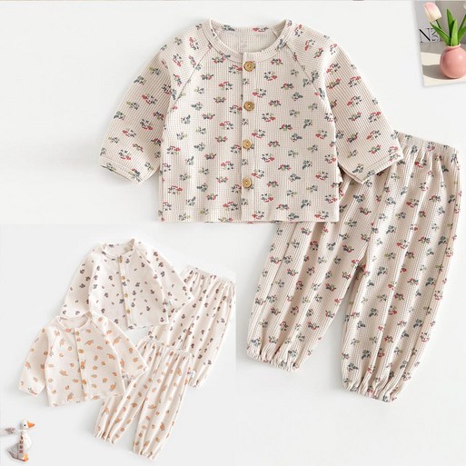 구름위에햇님 봄가을 아기상하복세트 ST2281310 Y