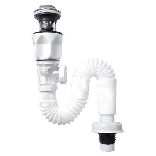 백지생활 세면대 냄새제거 멀티 트랩 팝업 일체형