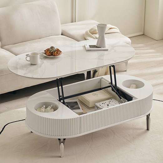 잉글랜더 페이지 세라믹 템바보드 리프트업 소파 테이블 1200 방문설치