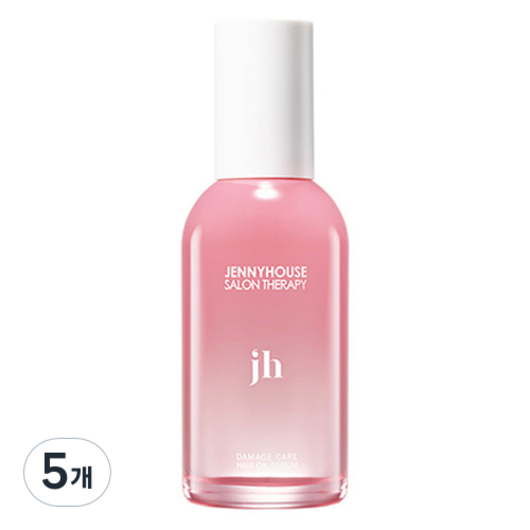 제니하우스코스메틱 살롱테라피 데미지케어 헤어오일세럼, 100ml, 5개