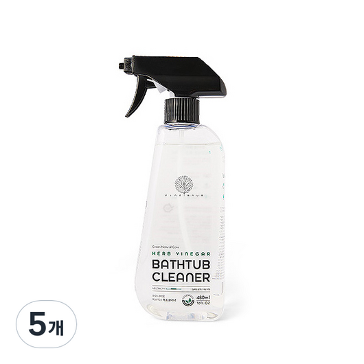 아이너바움 허브식초 욕조클리너, 480ml, 5개