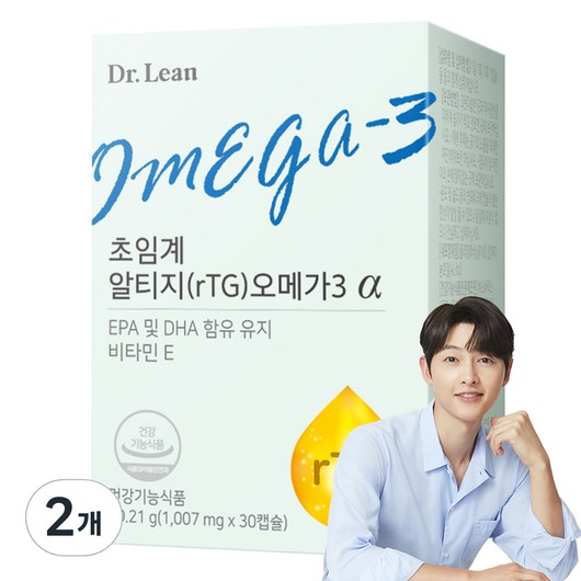 닥터린 초임계 알티지 오메가3 알파 24g, 30정, 2개