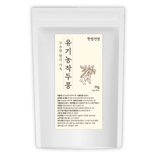 한방선생 유기농 작두콩차 티백, 40g, 30개입, 1개