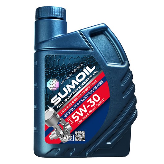 썸오일 100% 합성엔진오일, 5w30, 1개, 1L
