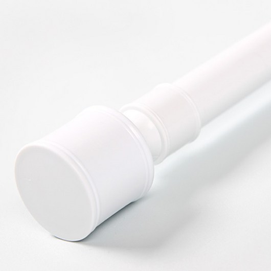 세류홈 모던 커튼봉 25mm, 화이트