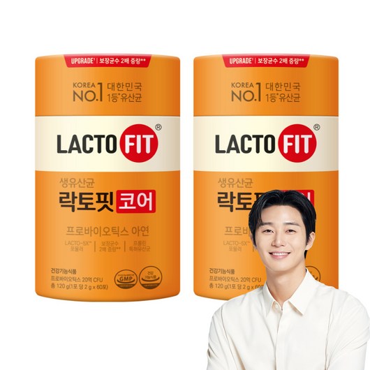 락토핏 코어 생유산균, 120g, 2개