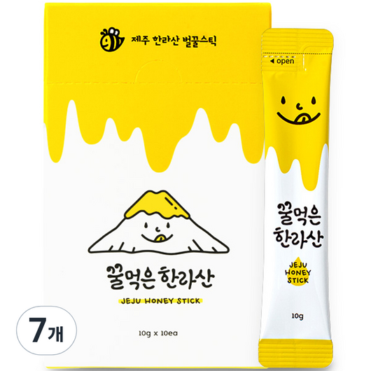 꿀먹은한라산 10p, 100g, 7개