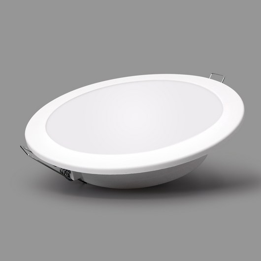 LED 다운라이트 매입등 DC타입 20W 175 x 60 mm, 화이트(매입등), 주광색(조명), 1개