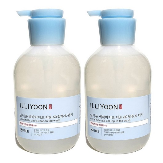 일리윤 세라마이드 아토 6.0 탑투토워시 500ML X2
