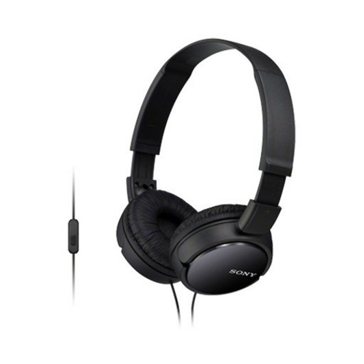 소니 MDR-ZX110AP 헤드폰 최신형, 화이트