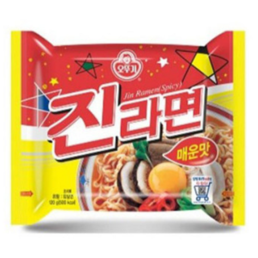 오뚜기 진라면 매운맛 120g, 19개